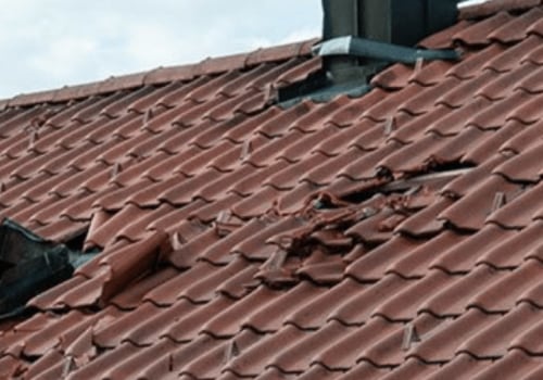 Kunnen verstopte goten daken beschadigen?
